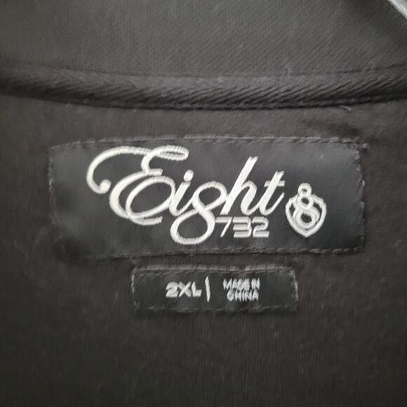 Eight 732 Royal Fleet We Fly Together Le Grand Tour Jacket 2XL Dragon Embroidery - Picture 5 of 6